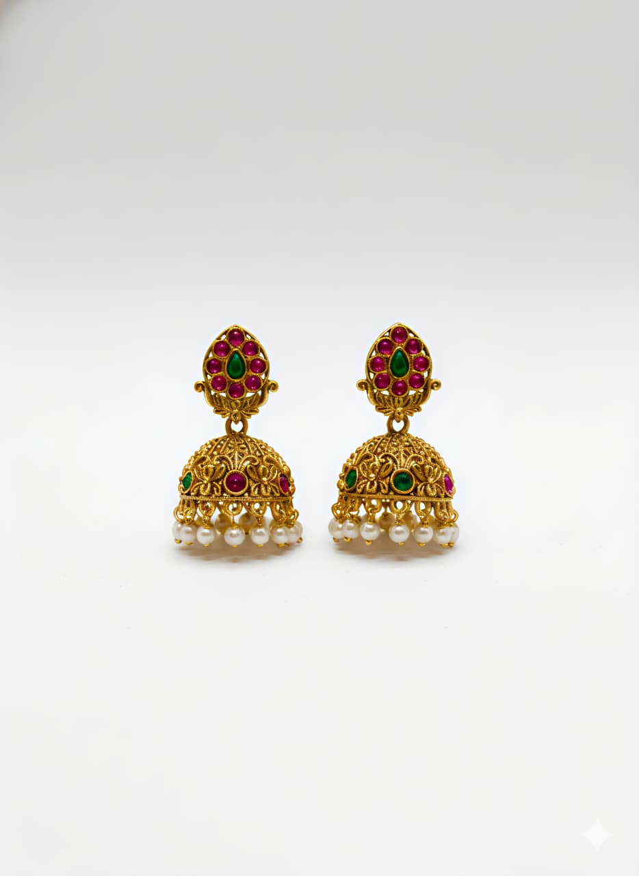 Royal Radiance jhumkas